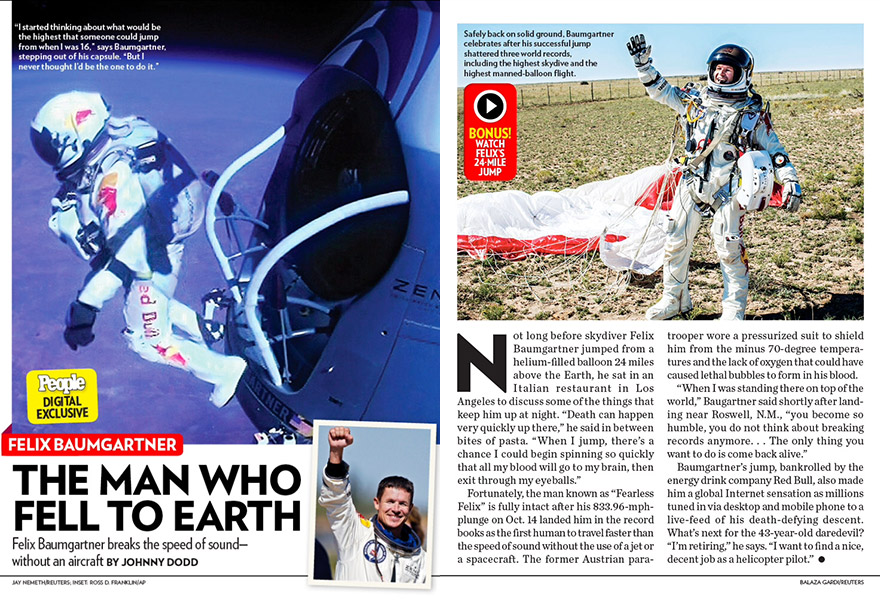 Felix Baumgartner: What next for the man who fell to earth?